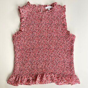 Anthropologie Maison D'Amelie Floral Smocked Tank-Size M